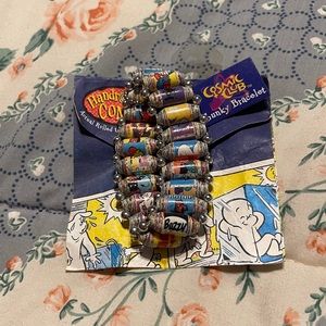 Vintage Y2K Comic Book Bracelet Cosmic Club New